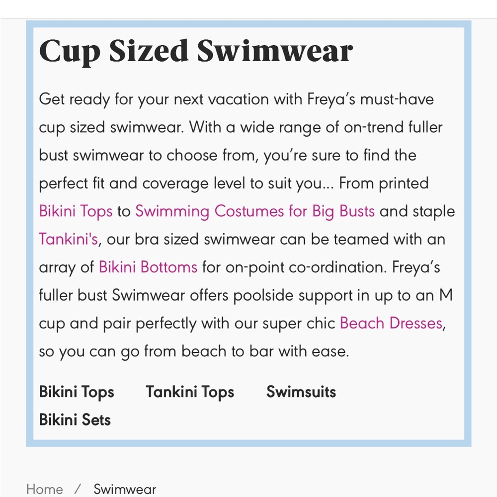 Freya Navy and White Striped Bikini Set - Picture 3 of 8